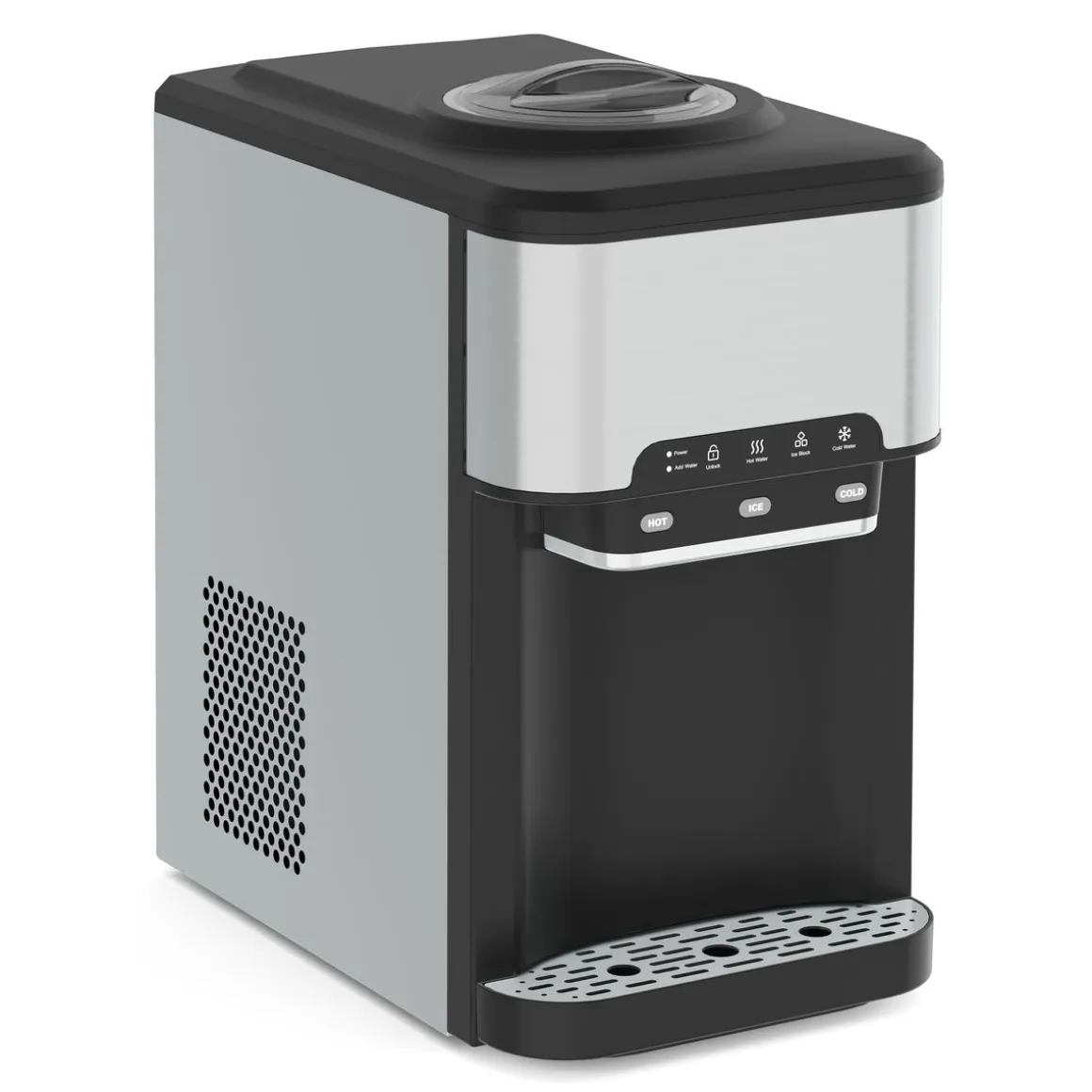 Eiswürfelmaschine mit Wasserspender 20 kg / 24 h