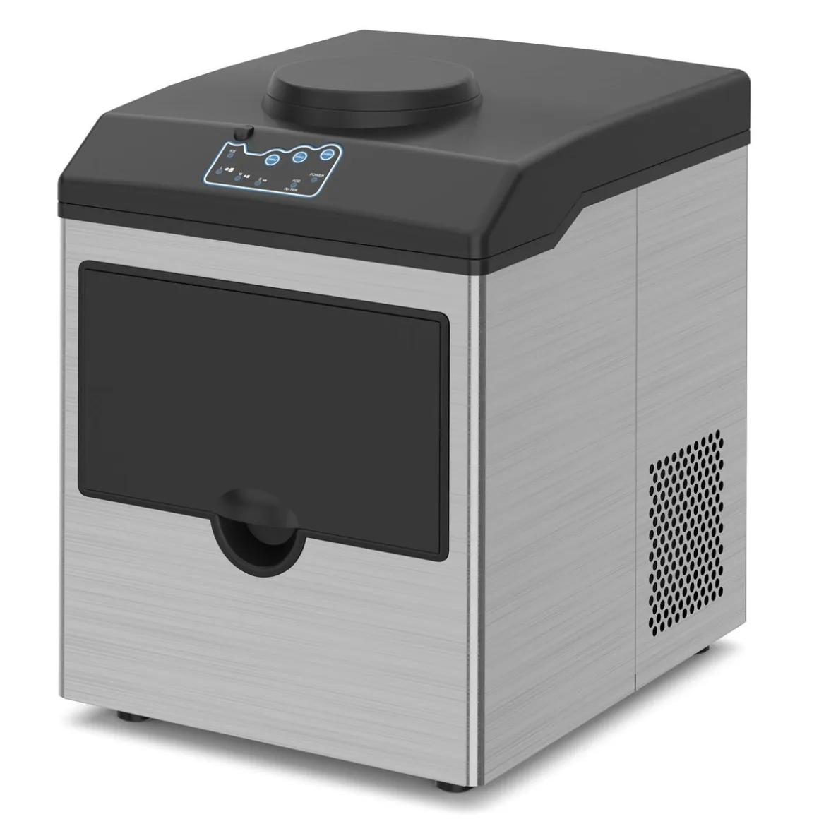 Eiswürfelmaschine mit Wasserspender 22 kg / 24 h