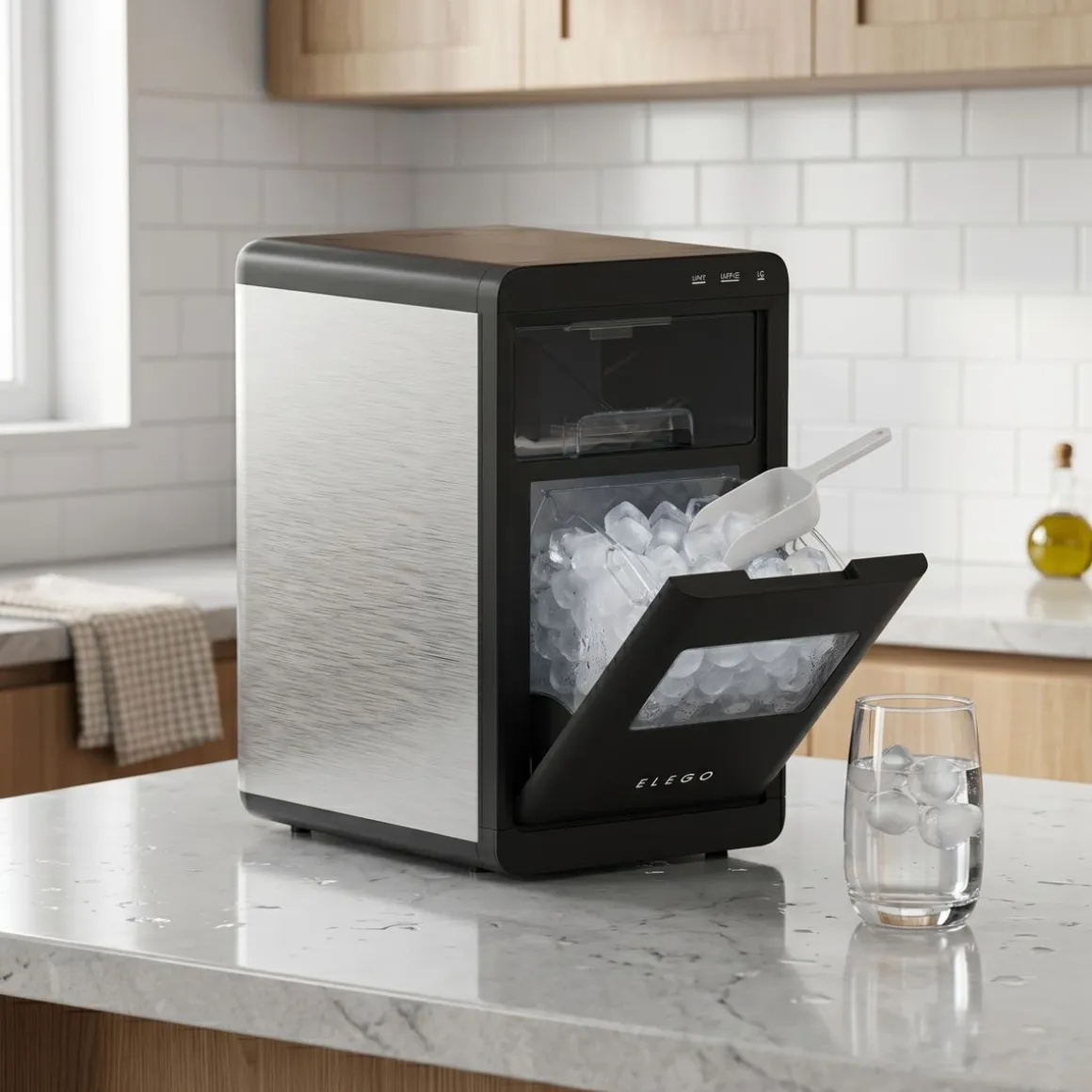 Eiswürfelmaschine Nugget Ice 1.8L - 20 kg / 24 h