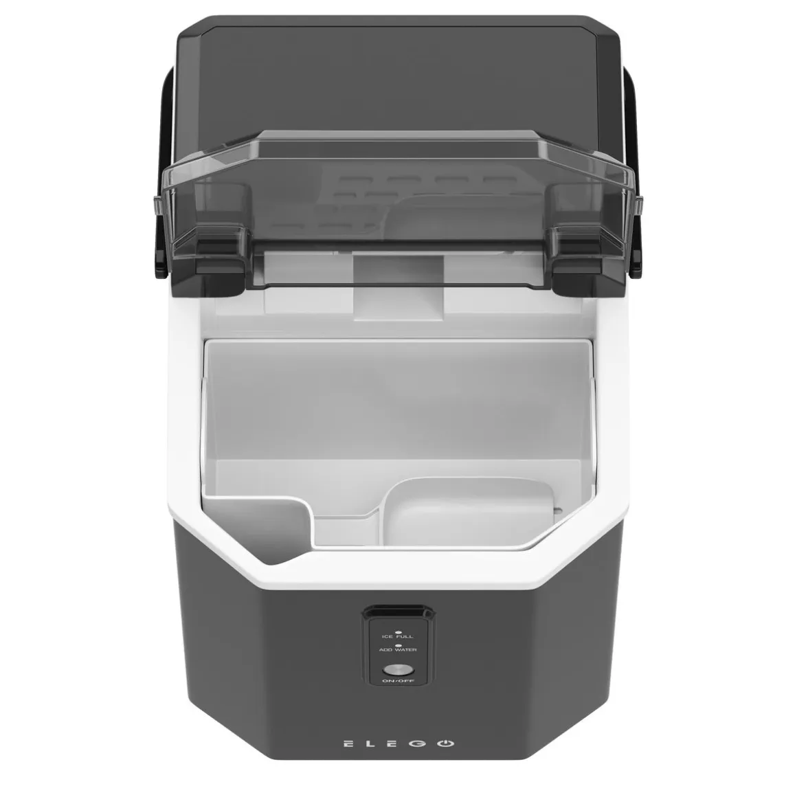 Eiswürfelmaschine ROSFO schwarz 1.1L - 15 kg / 24 h