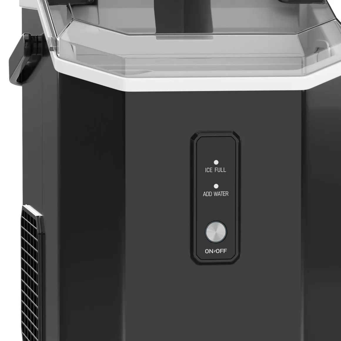 Eiswürfelmaschine ROSFO schwarz 1.1L - 15 kg / 24 h