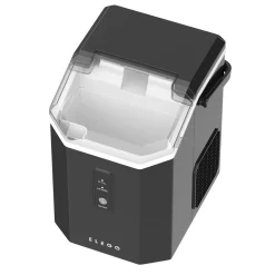 Eiswürfelmaschine ROSFO schwarz 1.1L - 15 kg / 24 h