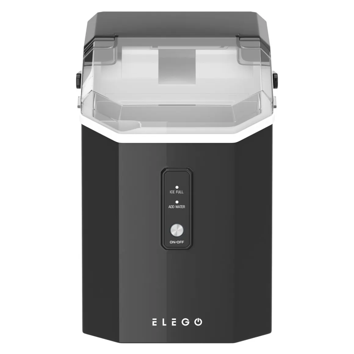 Eiswürfelmaschine ROSFO schwarz 1.1L - 15 kg / 24 h