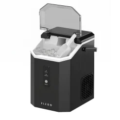 Eiswürfelmaschine ROSFO schwarz 1.1L - 15 kg / 24 h