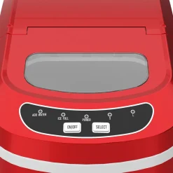 Eiswürfelmaschine rot 2.2L - 12 kg / 24 h