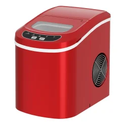 Eiswürfelmaschine rot 2.2L - 12 kg / 24 h