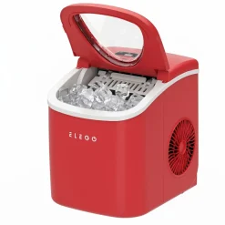 Eiswürfelmaschine rot 1.2L - 12 kg / 24 h