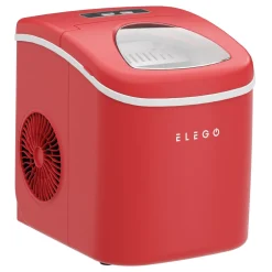 Eiswürfelmaschine rot 1.2L - 12 kg / 24 h
