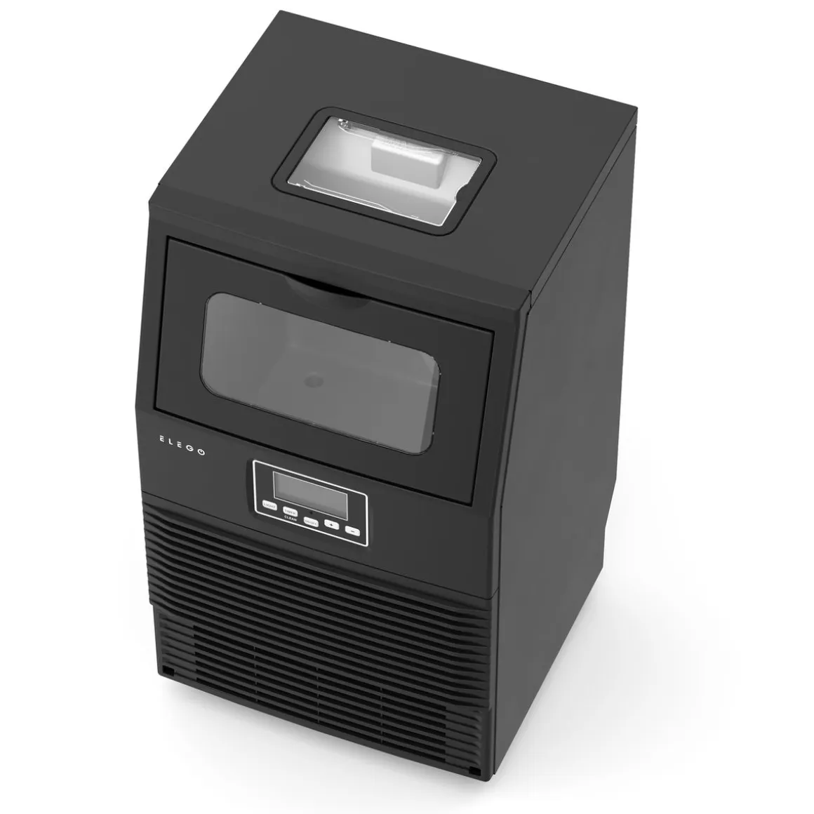 Eiswürfelmaschine schwarz 38 kg / 24 h
