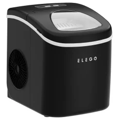Eiswürfelmaschine schwarz 1.2L - 12 kg / 24 h