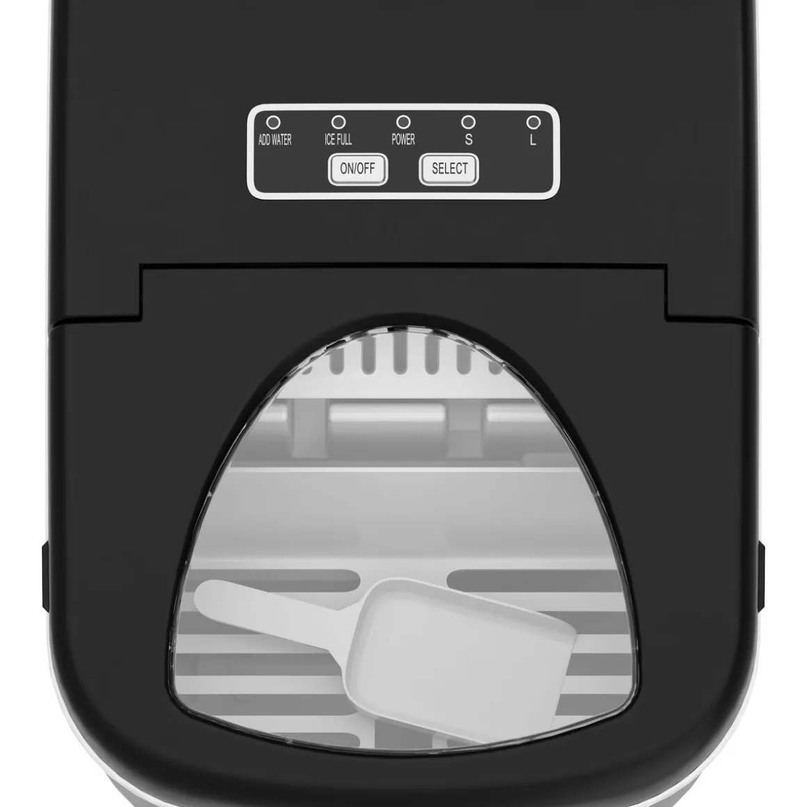 Eiswürfelmaschine schwarz 1.2L - 12 kg / 24 h