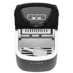 Eiswürfelmaschine schwarz 1.2L - 12 kg / 24 h