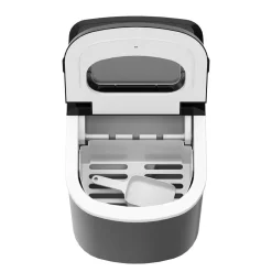 Eiswürfelmaschine schwarz 2.2L - 12 kg / 24 h