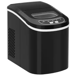 Eiswürfelmaschine schwarz 2.2L - 12 kg / 24 h