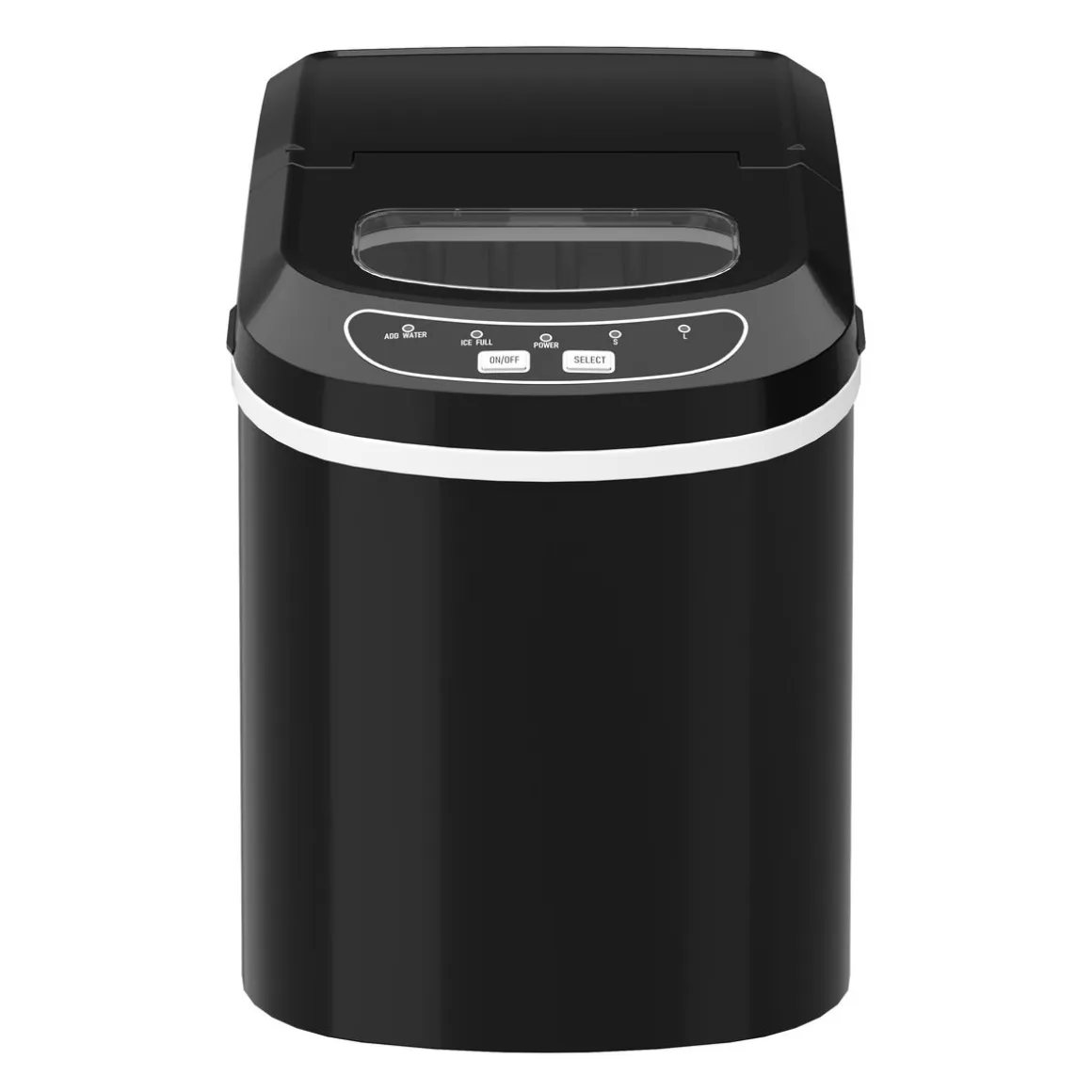 Eiswürfelmaschine schwarz 2.2L - 12 kg / 24 h
