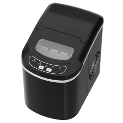 Eiswürfelmaschine schwarz 2.2L - 12 kg / 24 h