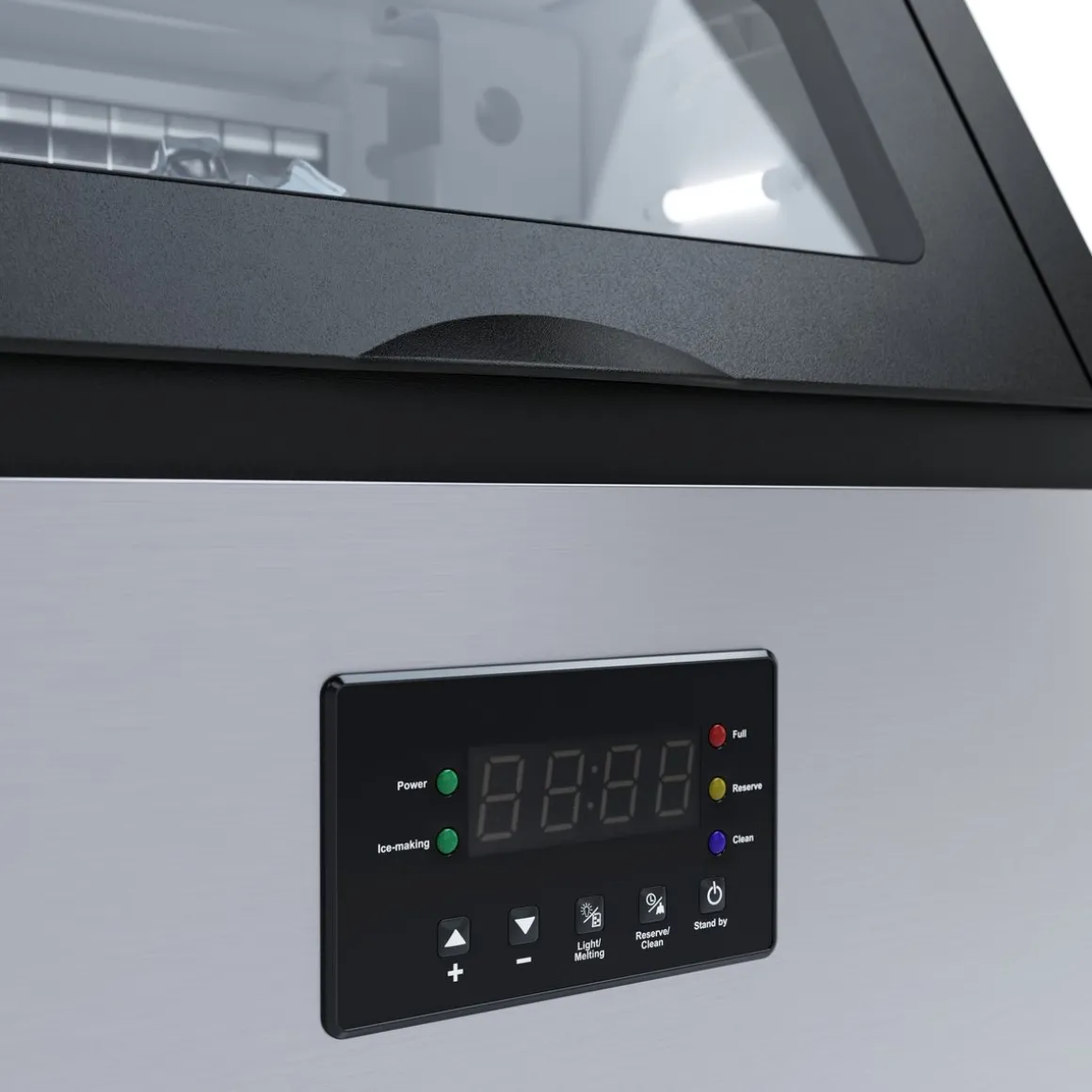 Eiswürfelmaschine silber 55 kg / 24 h