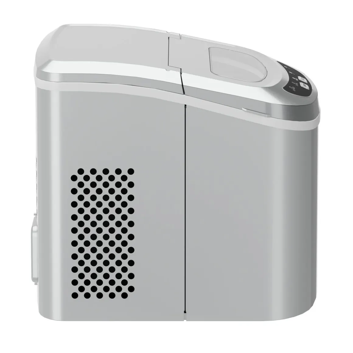 Eiswürfelmaschine silber 2.2L - 12 kg / 24 h