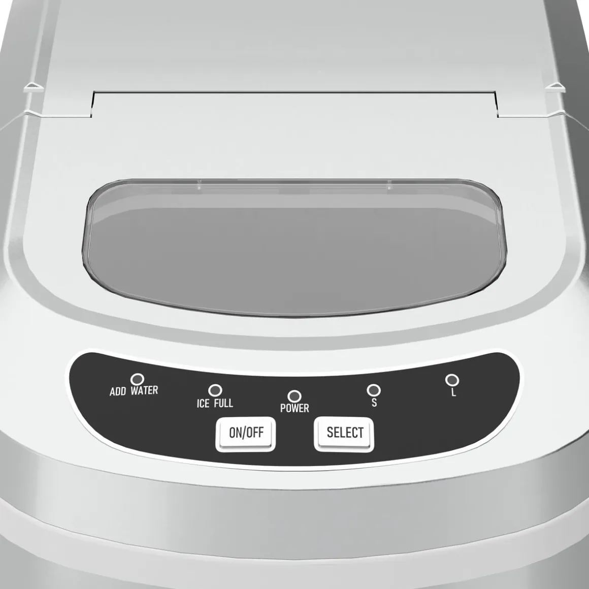 Eiswürfelmaschine silber 2.2L - 12 kg / 24 h