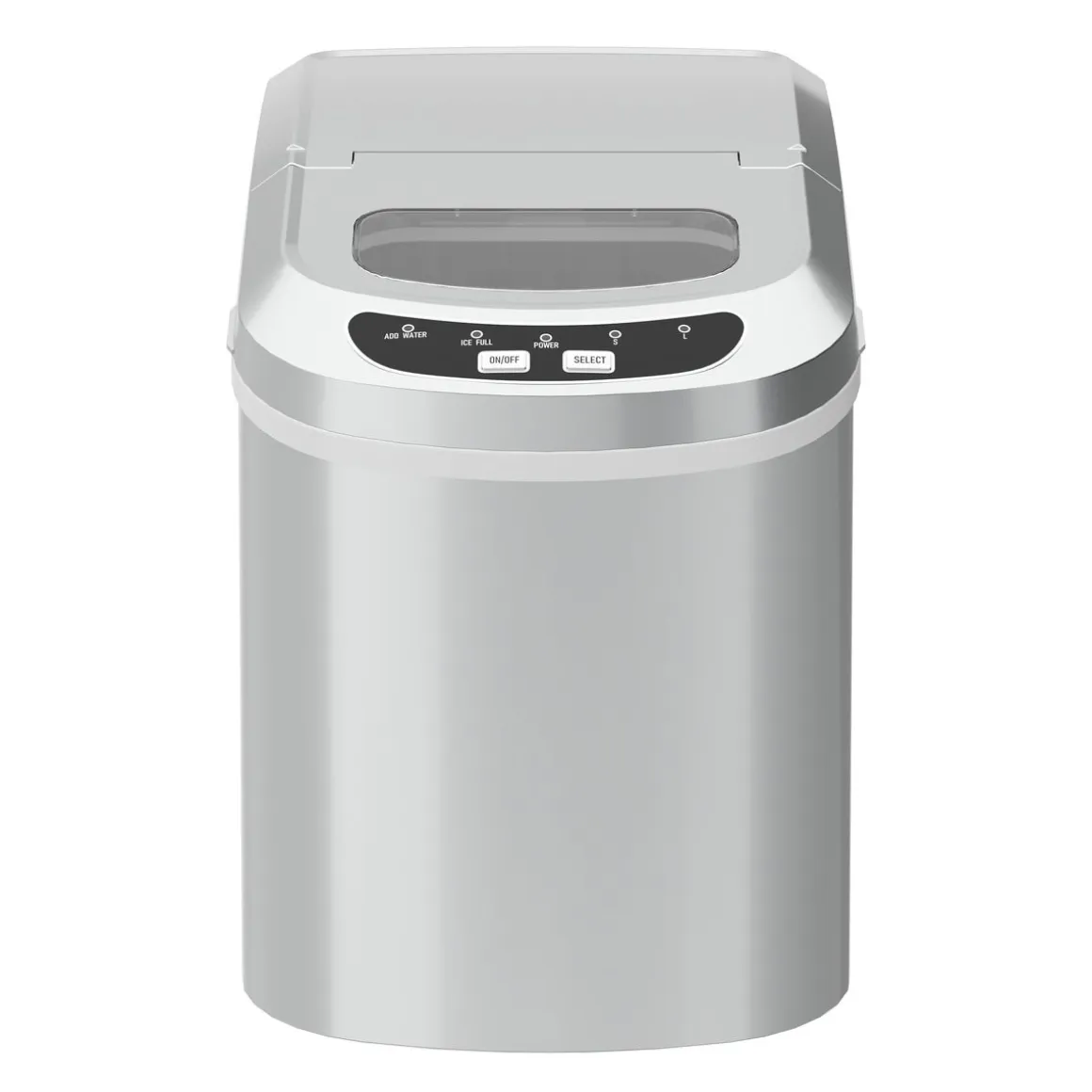 Eiswürfelmaschine silber 2.2L - 12 kg / 24 h