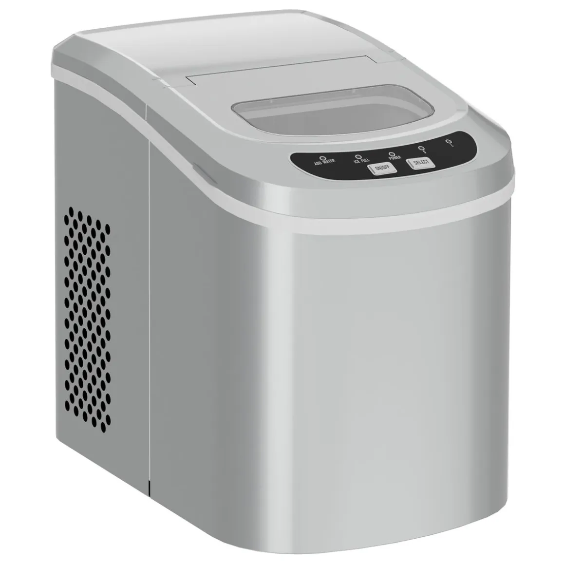 Eiswürfelmaschine silber 2.2L - 12 kg / 24 h
