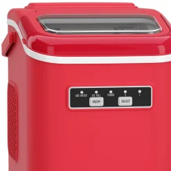 Eiswürfelmaschine VITER rot 1.4L - 12 kg / 24 h