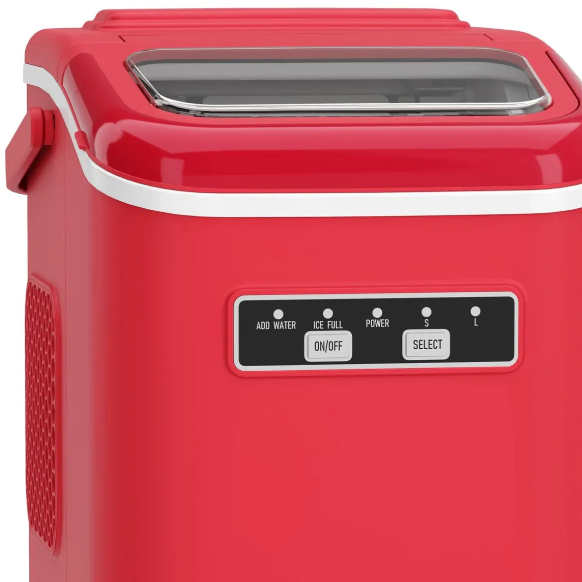 Eiswürfelmaschine VITER rot 1.4L - 12 kg / 24 h