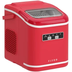 Eiswürfelmaschine VITER rot 1.4L - 12 kg / 24 h