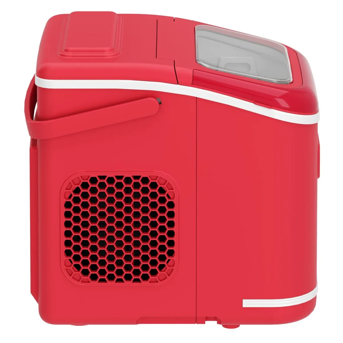 Eiswürfelmaschine VITER rot 1.4L - 12 kg / 24 h
