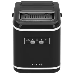 Eiswürfelmaschine VITER schwarz 1.4L - 12 kg / 24 h