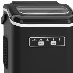Eiswürfelmaschine VITER schwarz 1.4L - 12 kg / 24 h
