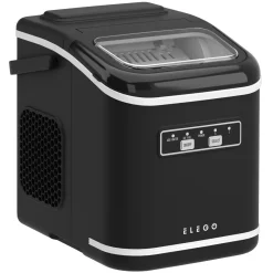 Eiswürfelmaschine VITER schwarz 1.4L - 12 kg / 24 h
