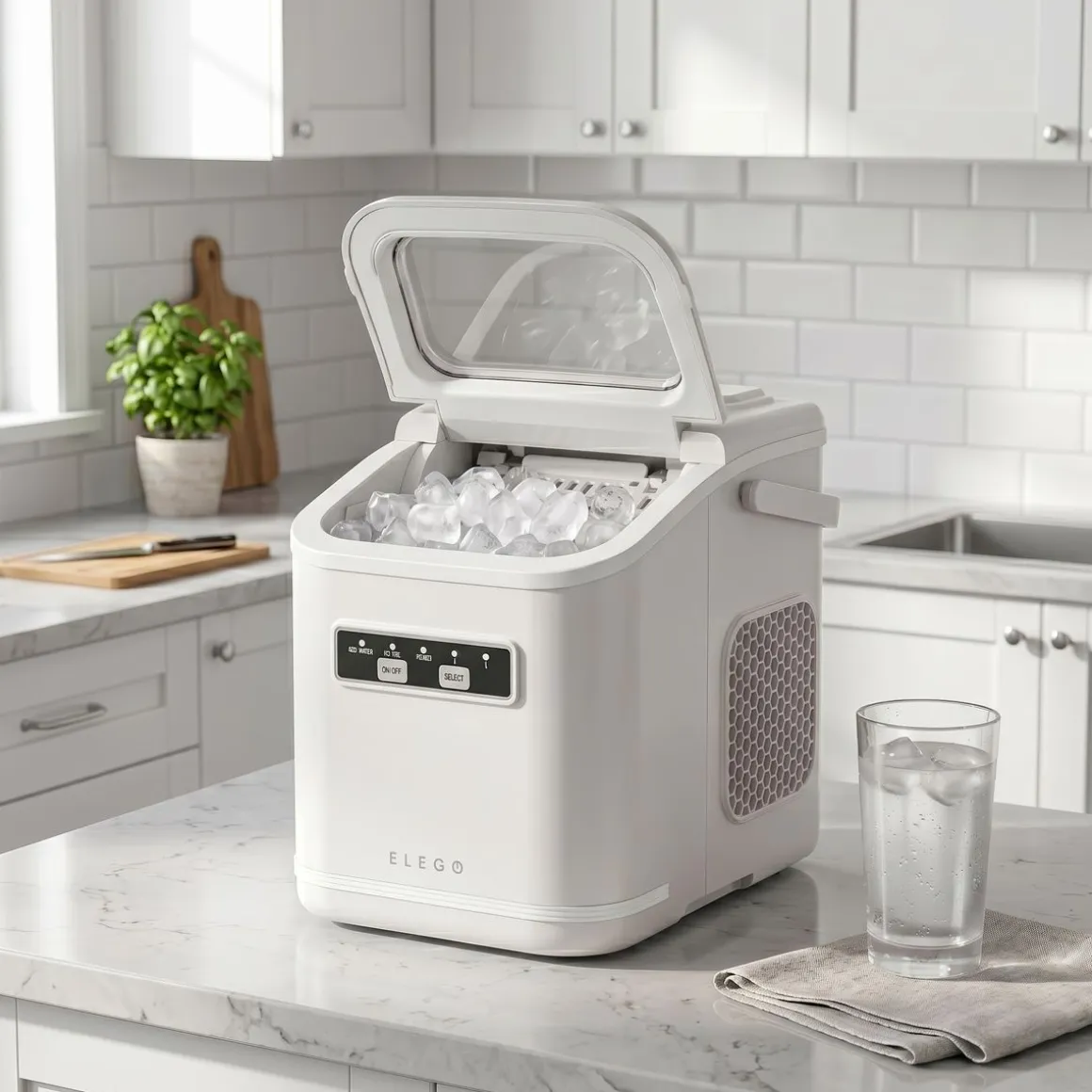Eiswürfelmaschine VITER weiss 1.4L - 12 kg / 24 h