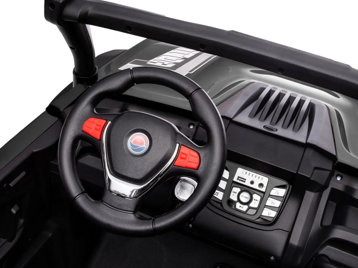Elektroauto Kinder All-Terrain schwarz