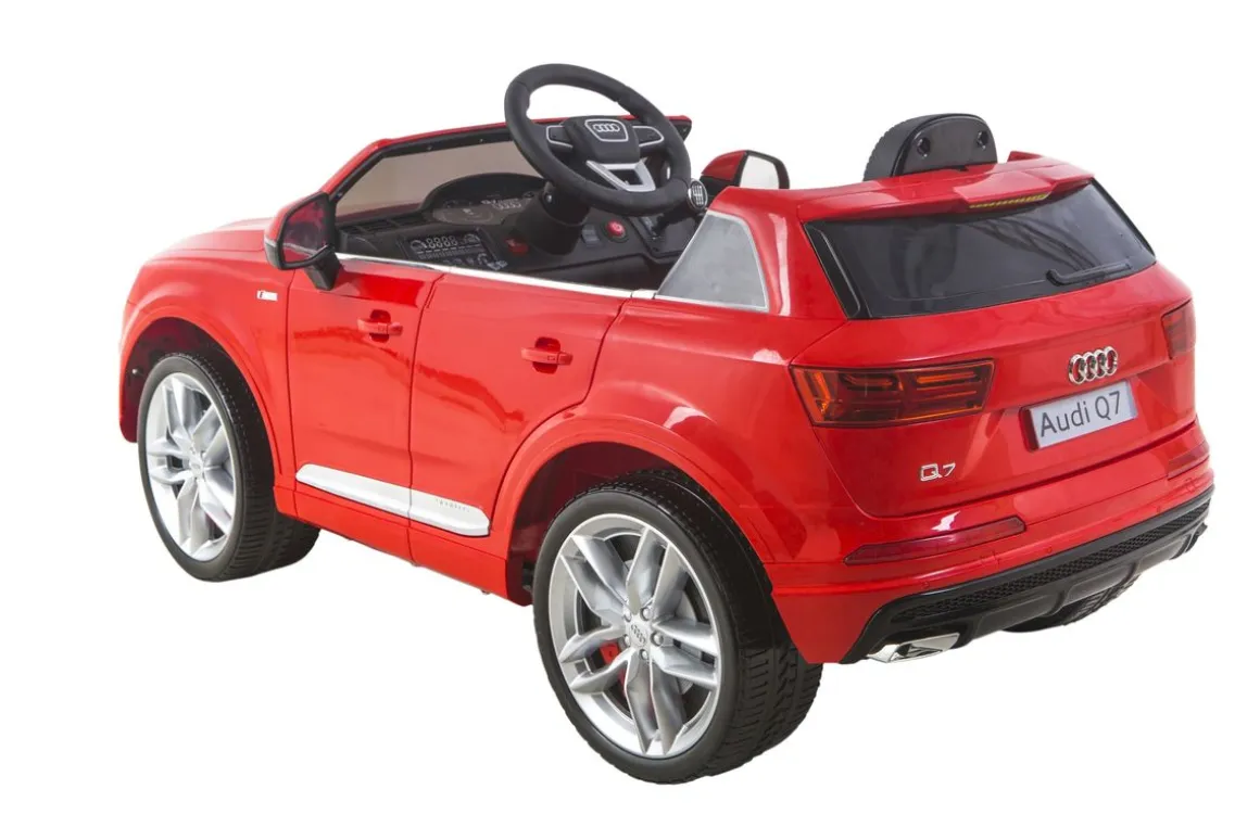 Elektroauto Kinder Audi Q7 rot