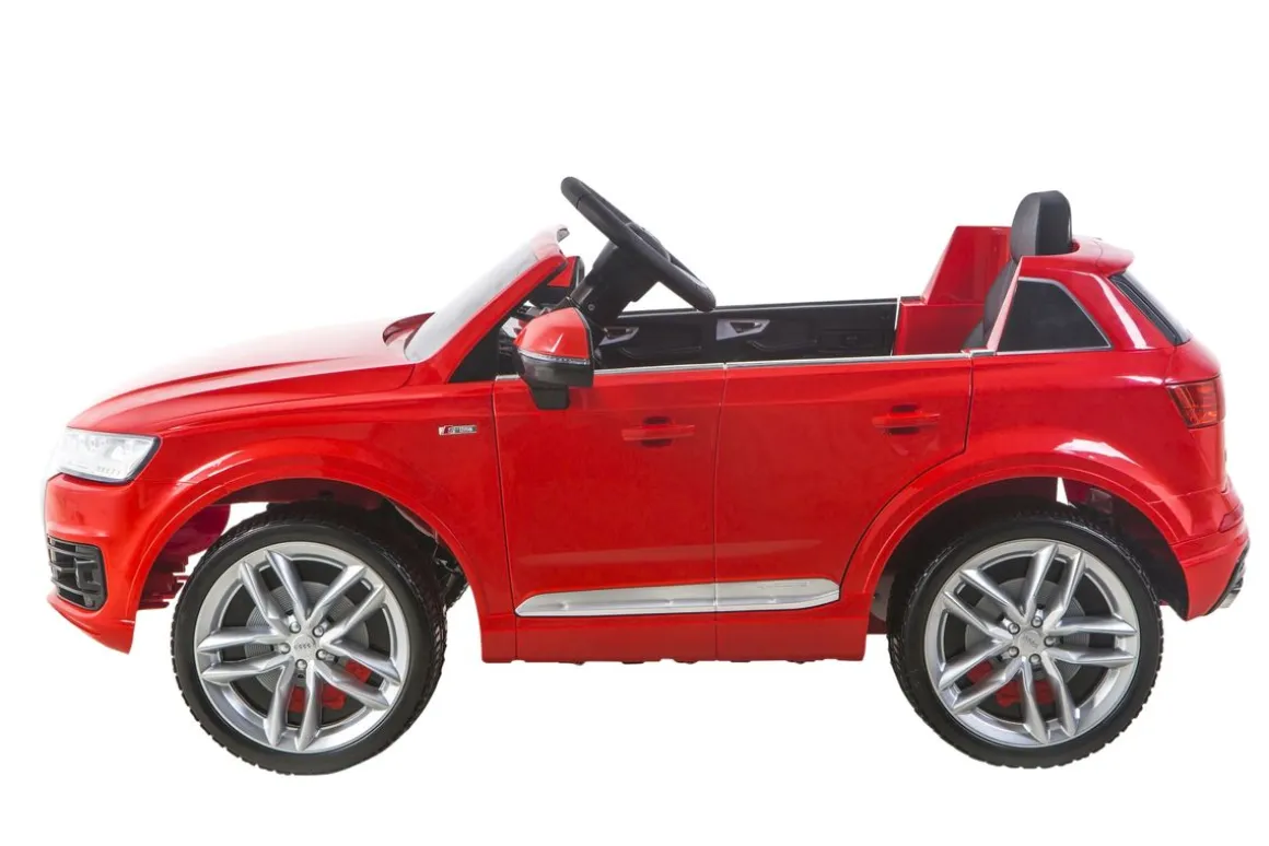 Elektroauto Kinder Audi Q7 rot