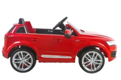Elektroauto Kinder Audi Q7 rot