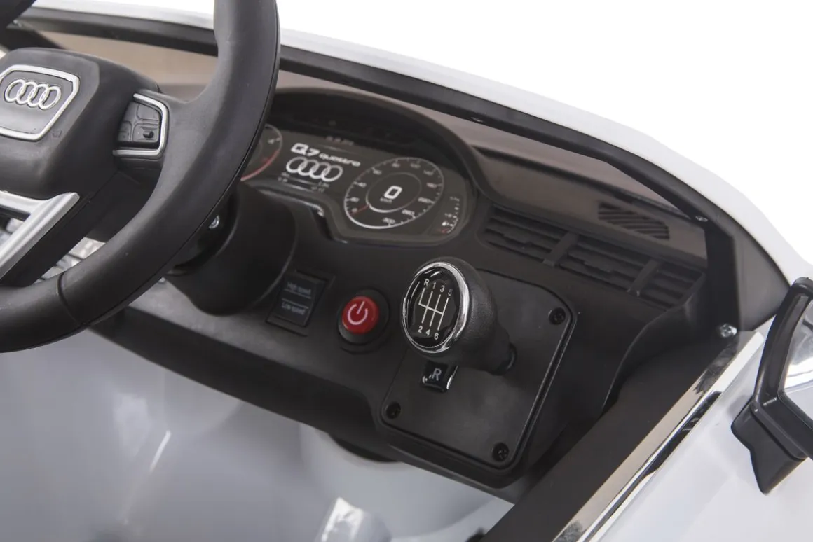 Elektroauto Kinder Audi Q7 weiss