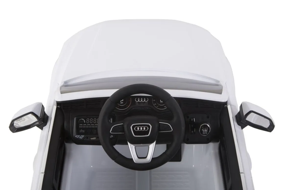 Elektroauto Kinder Audi Q7 weiss