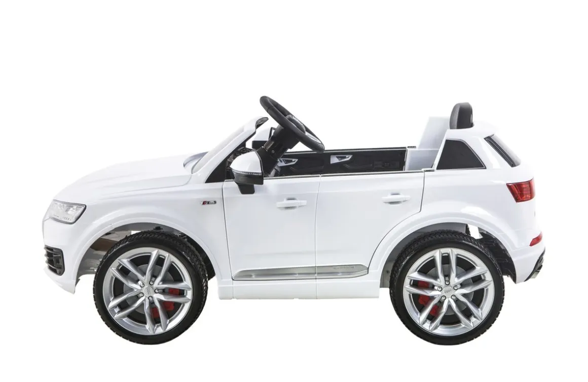 Elektroauto Kinder Audi Q7 weiss