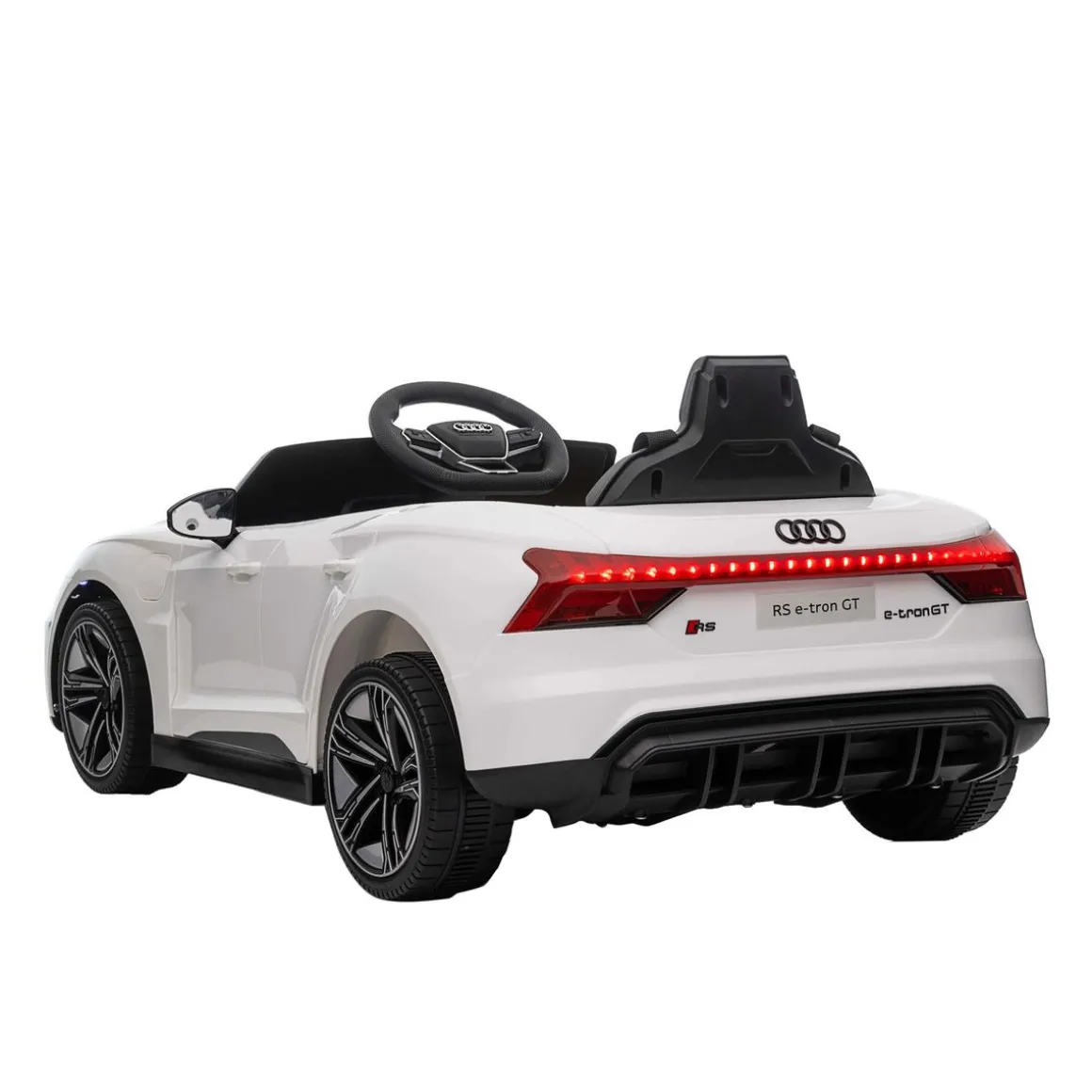 Elektroauto Kinder Audi RS e-tron GT weiss