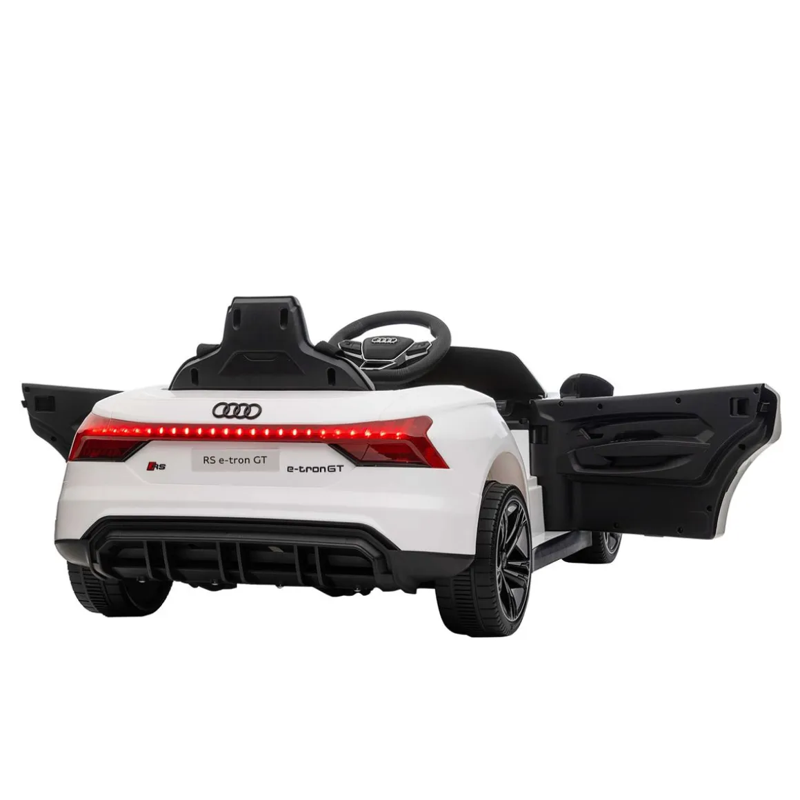 Elektroauto Kinder Audi RS e-tron GT weiss