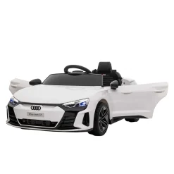 Elektroauto Kinder Audi RS e-tron GT weiss