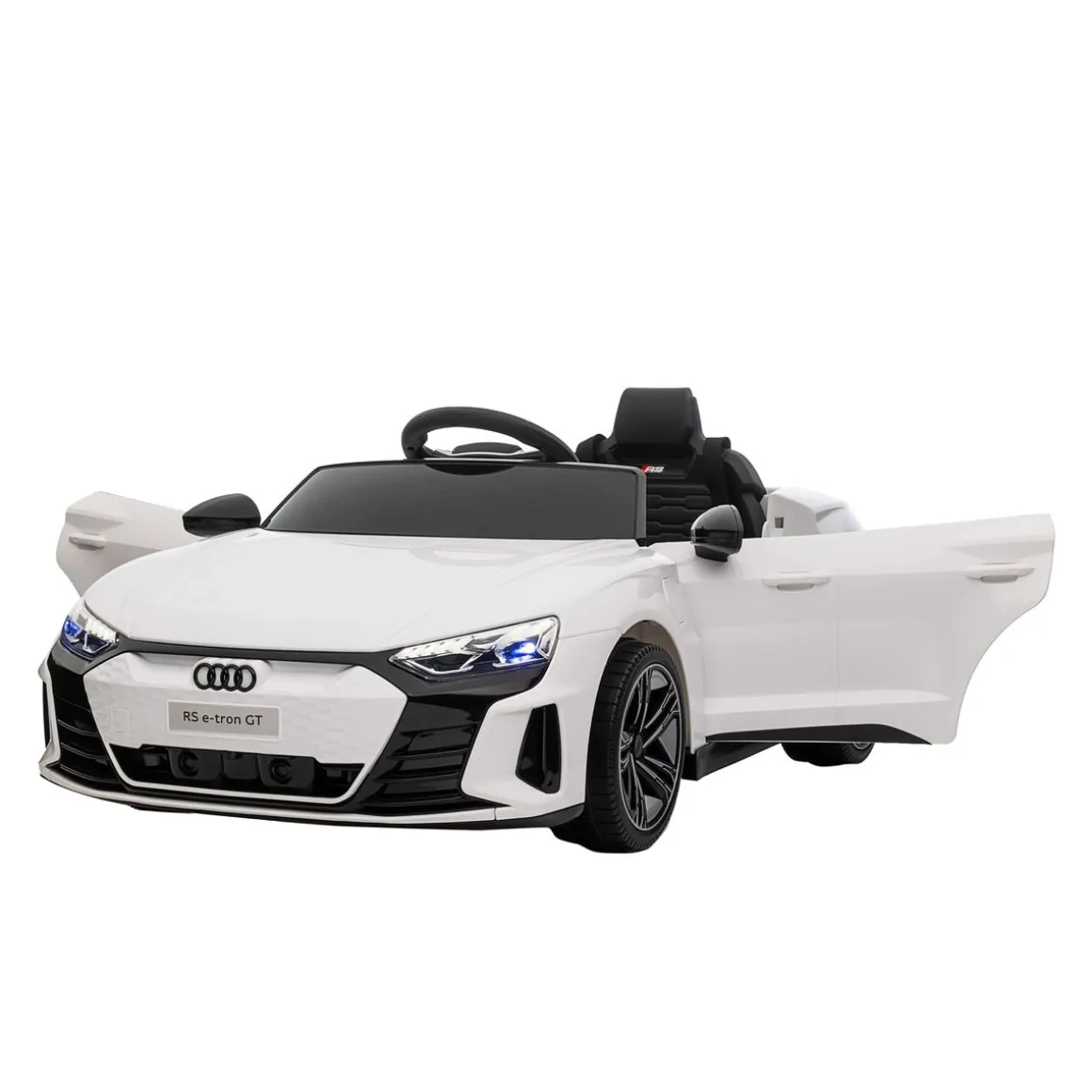 Elektroauto Kinder Audi RS e-tron GT weiss