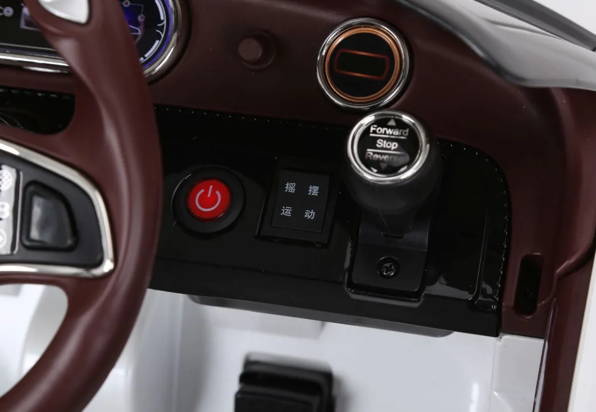 Elektroauto Kinder Bentley weiss