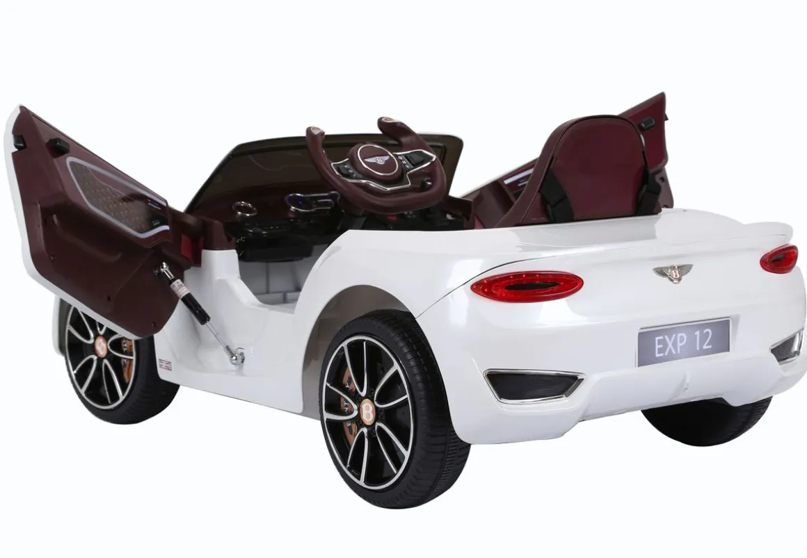 Elektroauto Kinder Bentley weiss