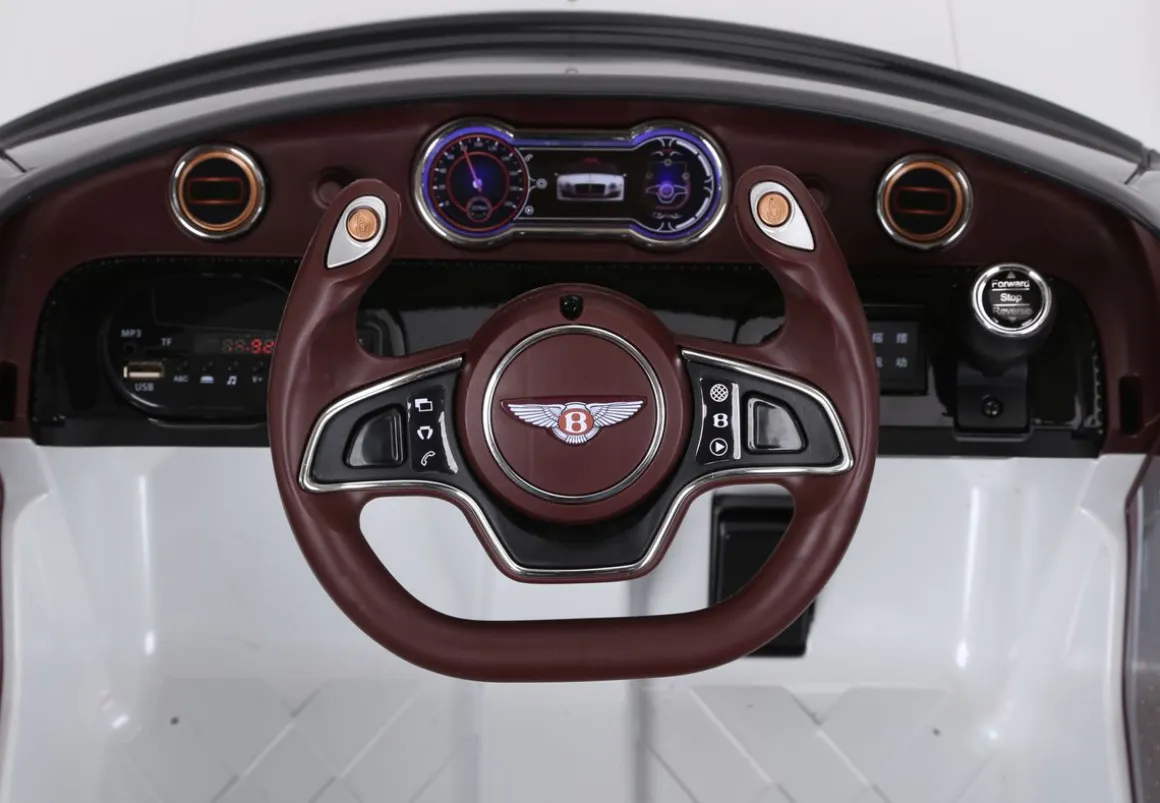 Elektroauto Kinder Bentley weiss