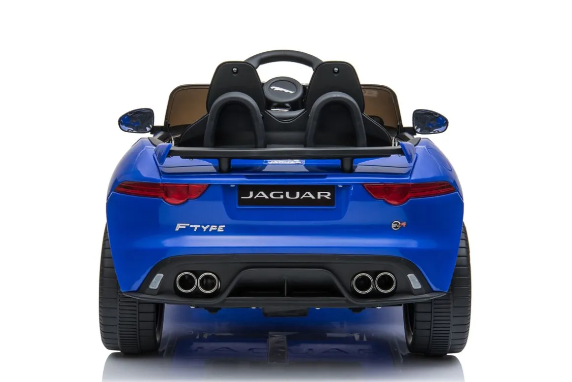 Elektroauto Kinder Jaguar blau