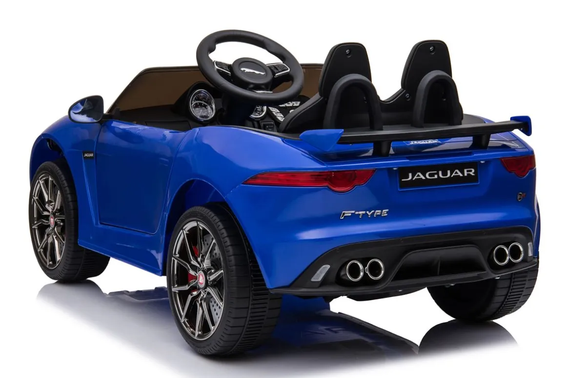 Elektroauto Kinder Jaguar blau