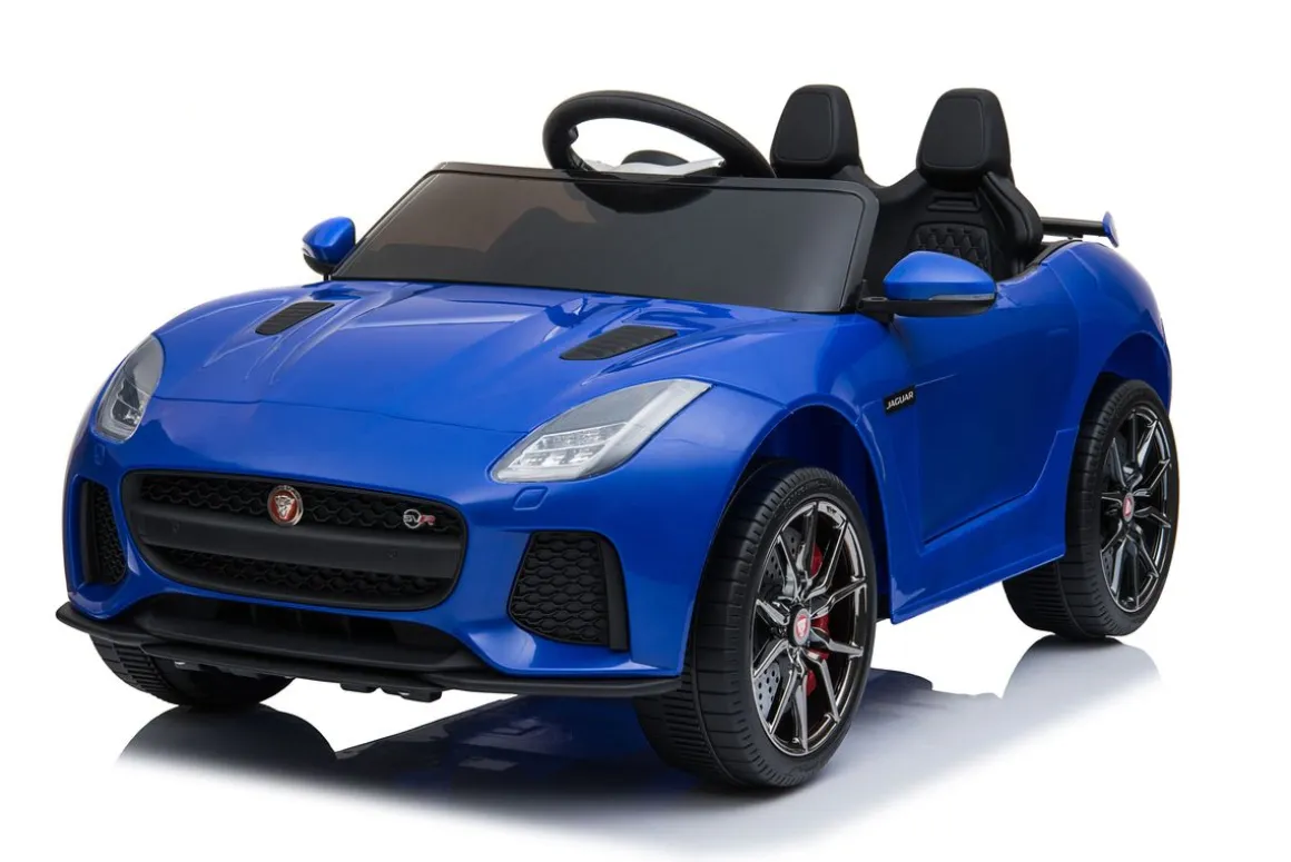 Elektroauto Kinder Jaguar blau